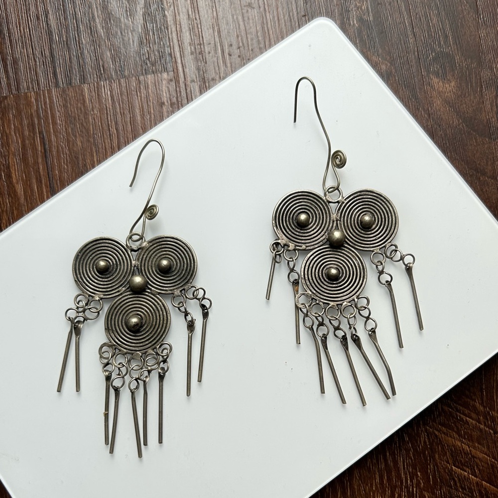 Vintage handmade earrings from Turkey